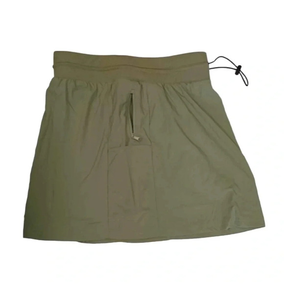 Telluride Stretch-Woven Ripstop Skort Oil Green Size Small - Picture 5 of 7